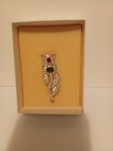 Beautiful thistle brooch - a,
