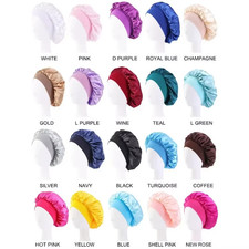 Women Long Hair Luxury Satin
