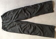 Women’s Walking / Outdoor Over Trousers, UK 12 Black VGC School Scouts Camps