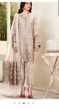 Jazmine Original Pakistani Designer 3 Piece Stitched Suit Salwar Kameez Dress
