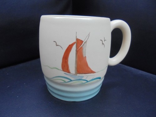 Grays pottery yacht - , mug
