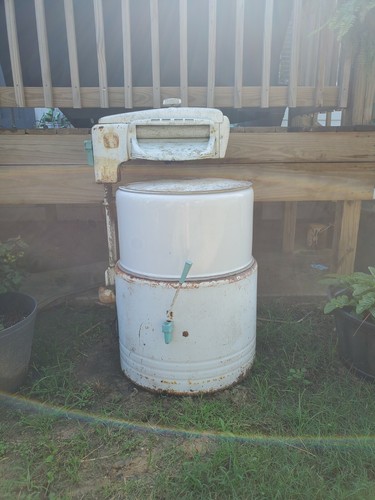 Vintage washing machine - washing,