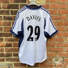 2001 2002 Tottenham Home Football Shirt Men’s XL Simon Davies 29 Adidas Vintage
