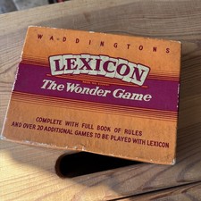 vintage waddingtons lexicon