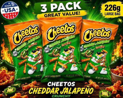 Cheetos cheddar jalapeño - x,