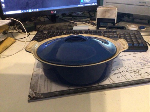 Creuset oval cast - no,