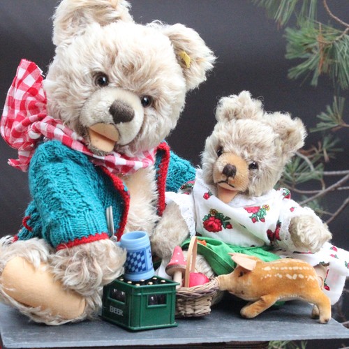 Antique steiff teddy bear - teddy,