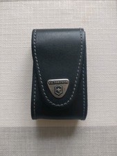 Victorinox  Swiss Army Genuine Black Leather Belt Pouch model 4.0521.3