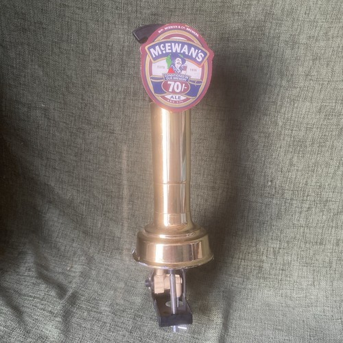 Mcewans lager beer pump - mcewans,