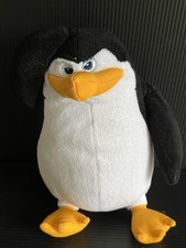 Penguins Of Madagascar Skipper 7” Soft Toy Dreamworks Famosa 2014