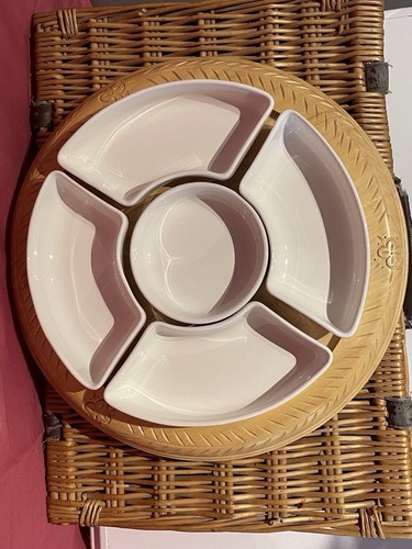 Wooden revolving lazy susan - revolving,