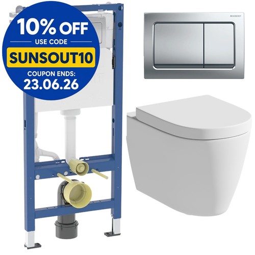 Rimless wall hung toilet - wall,