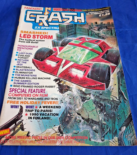 Vintage crash spectrum - crash, zx