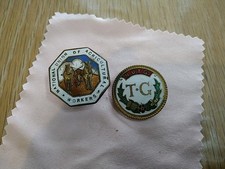 2 X Trade Union Badges