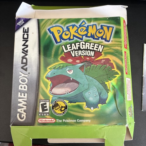 Pokémon leafgreen gba - pokémon,