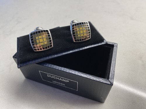 Duchamp cufflinks sterling - duchamp,