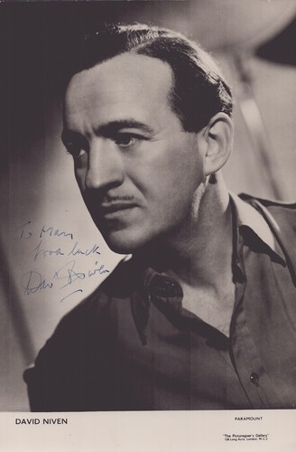 David niven inscribed - david,