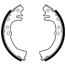 REAR BRAKE SHOES FOR DAIHATSU