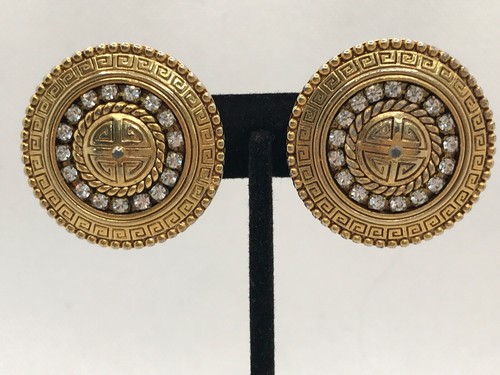Vintage greek key gold - vintage,