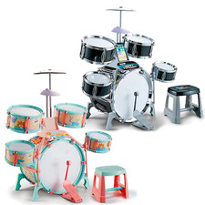 Kids Jazz Drums Toy Kit With