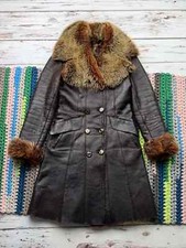 Vintage Real Sheepskin Coat Women’s Size S