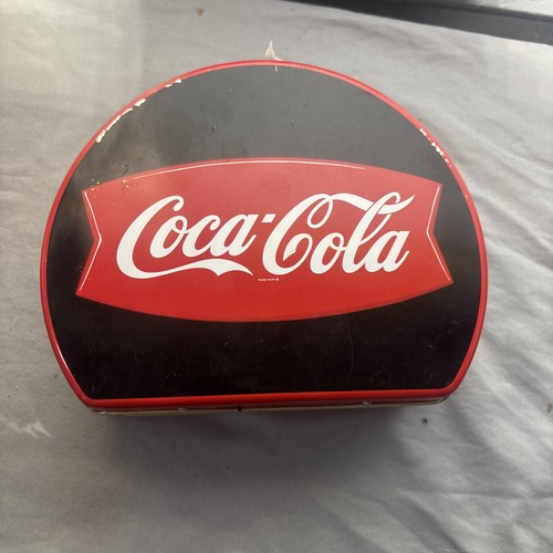 Coca cola lunch box metal - coca,