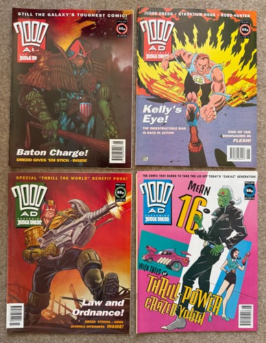 2000ad comics featuring judge - featuring,