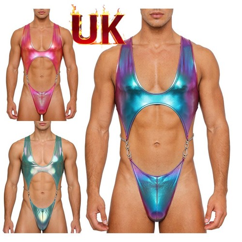 Men shiny sleeveless - uk,