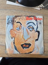 Bob Dylan Wigwam 7" Vinyl Record CBS 5122