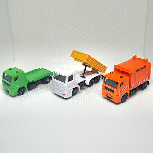 Diecast utility trucks - utility,
