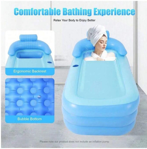 Portable inflatable bathtub - portable,