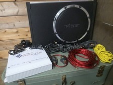 Vibe T12S Black Air Subwoofer, Vibe Power Box & Remote, 1000w Arctic Amp&Wiring
