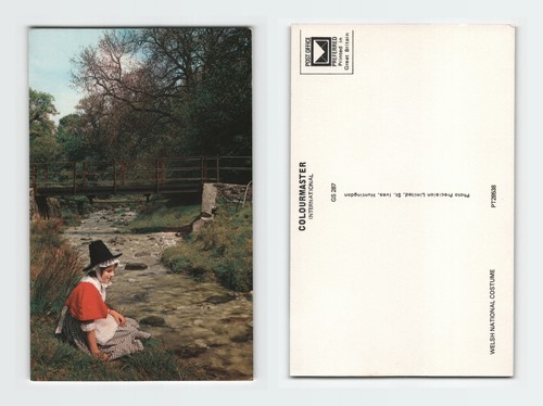 Vintage postcard welsh - vintage,