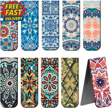 Magnetic Bookmark  10 PCS Magnet Books Marks for Mens Womens Adults Girls Boys S