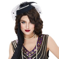 Finger Wave Wig 1920s Retro