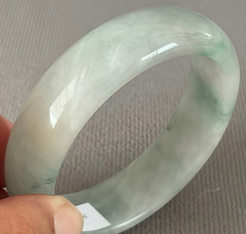 59mm natural green jadeite - 59mm,