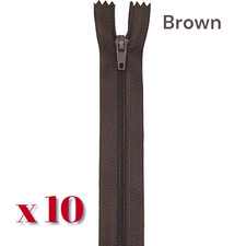 Nylon Zips No3 Close ended  24