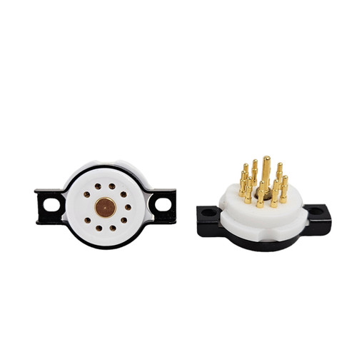 B9a chassis mount valve - b9a, tube