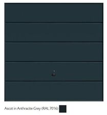 Garador 7070 Ascot Canopy 60mm Frame Anthracite Grey Garage Door