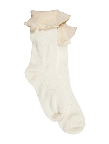 Gucci white ruffle - gucci, trim