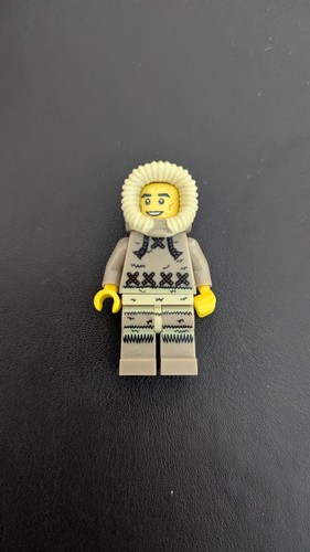 Eskimo lego figure - eskimo,