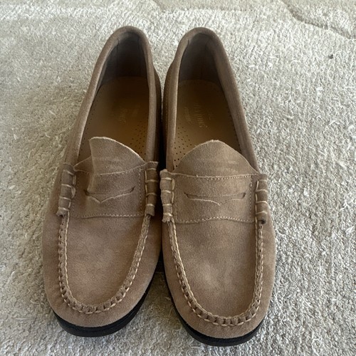 Men bass weejuns brown - brown, suede