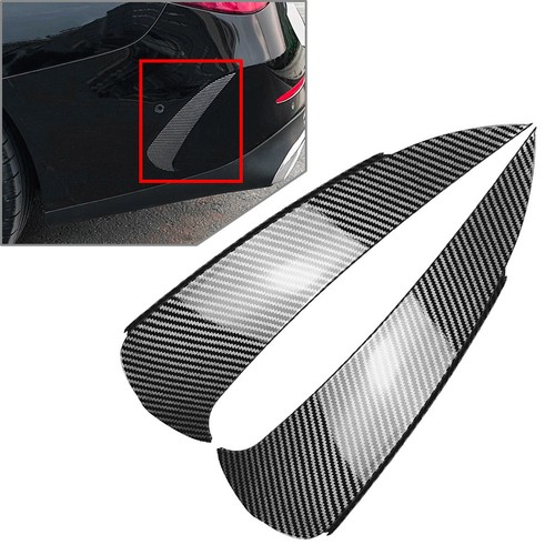 Rear bumper side - rear, spoiler