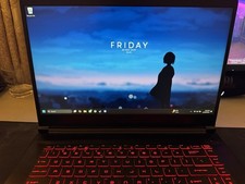 MSI GF63 Thin Gaming Laptop 15.6 Full HD 144Hz I5 11thGen 16GB RAM GTX1650ti 2TB