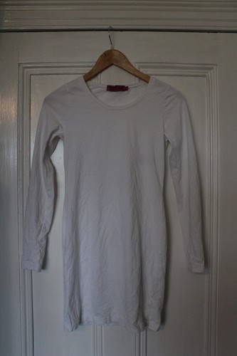 Boohoo white stretch cotton - boohoo,