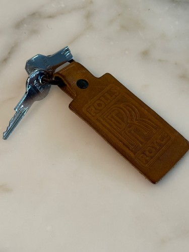 1989 rolls royce leather key - 1989,