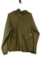 JACK WILLS Beige Windbreaker Jacket size M mens Full Zip Casual Outdoors