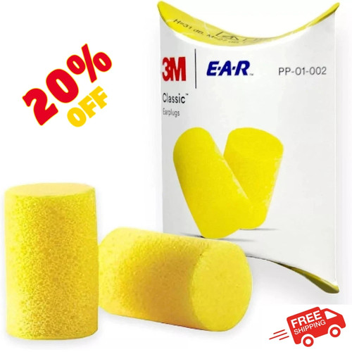 Ear classic foam plugs - 3m,