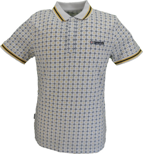 Lambretta mens white geometric - mens,