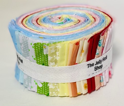 Jelly roll flower - roll,